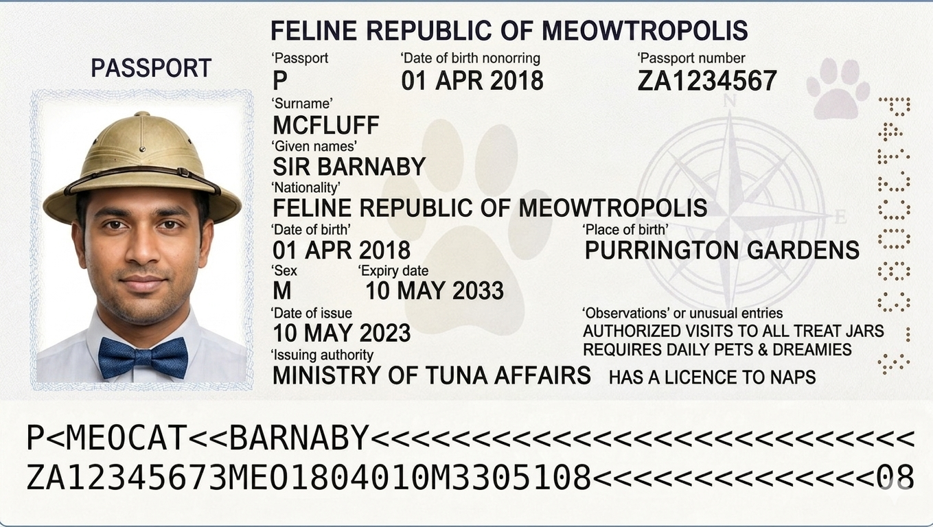 Passport Demo Image
